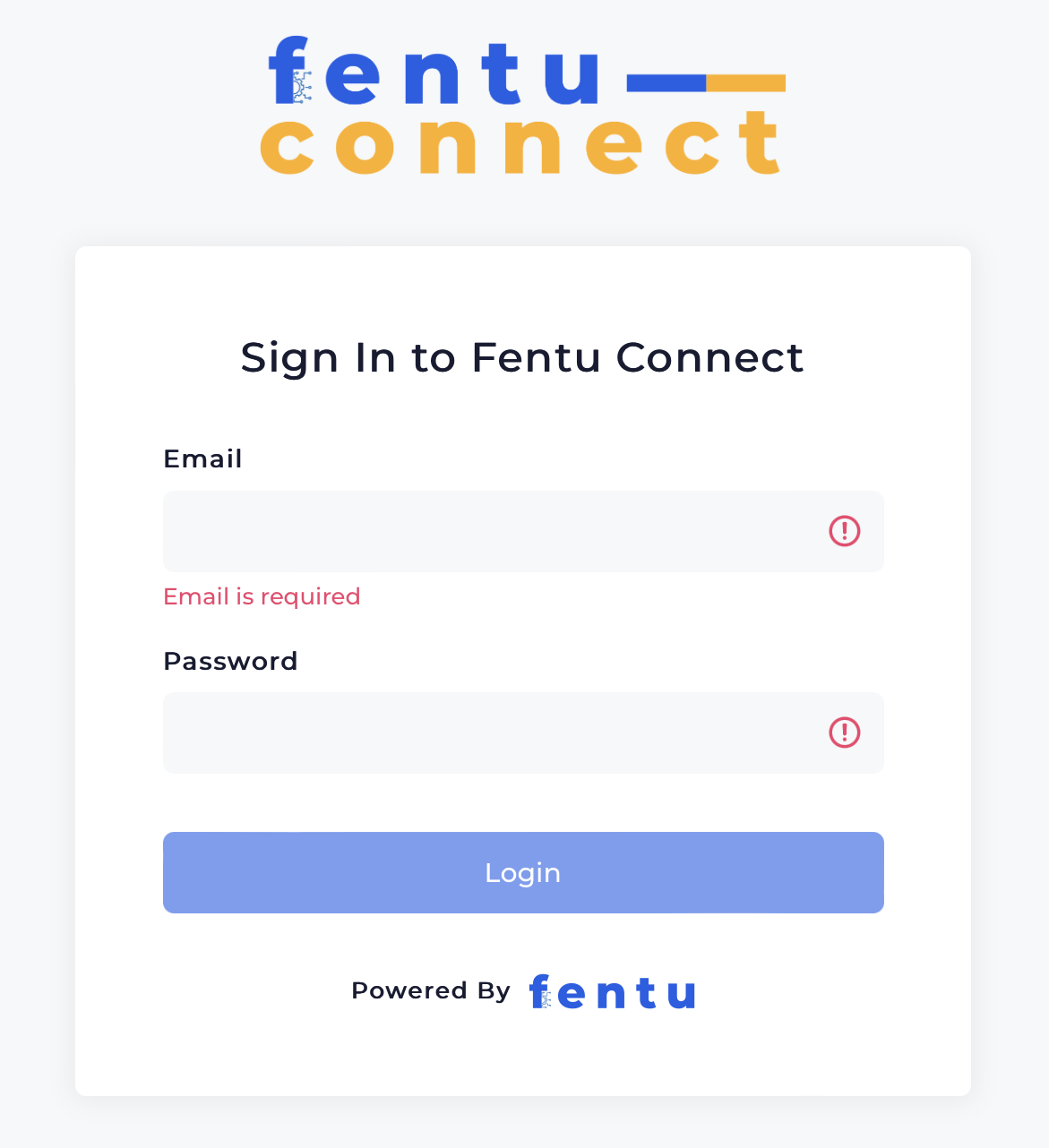 sign in fentu connect